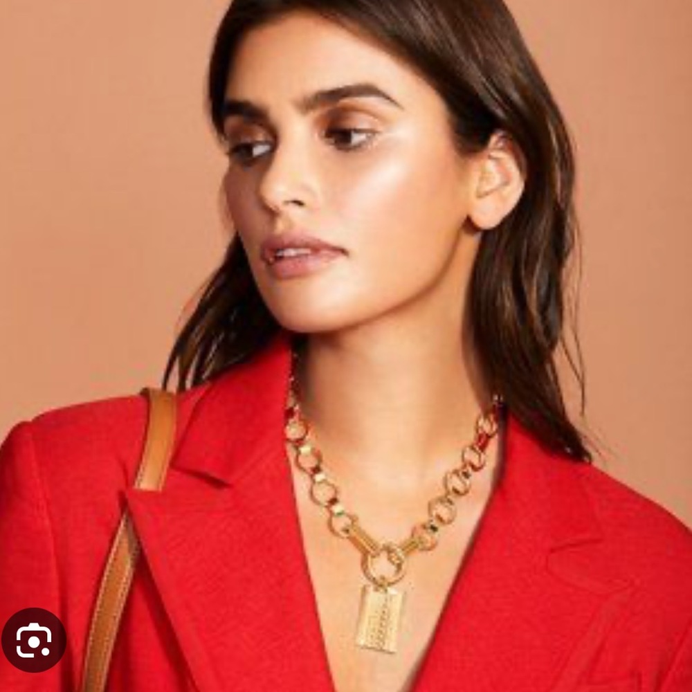 Dannijo Gold Signature Elisa Necklace - Picture 1 of 9